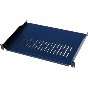Plateau porte modem 19" 1U 300mm noir - EO5018N